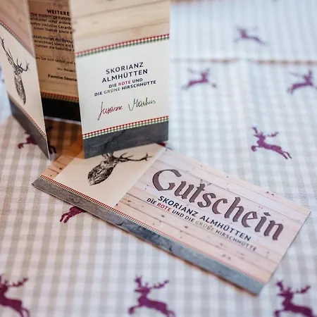 Almhuetten Skorianz - Rote Hirschhuette Klippitztorl